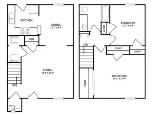 The Monroe floor plan 3