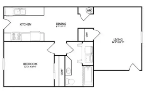 The Monroe floor plan 4