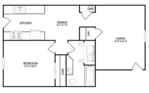 The Monroe floor plan 5