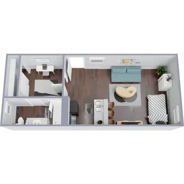 The Muse Apartments FloorPlan 001