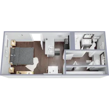 The Muse Apartments FloorPlan 002