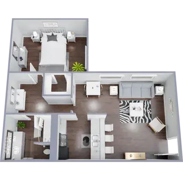 The Muse Apartments FloorPlan 006