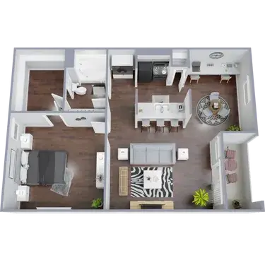 The Muse Apartments FloorPlan 007