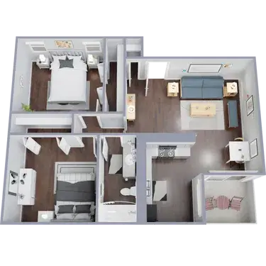 The Muse Apartments FloorPlan 013