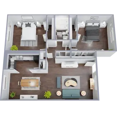 The Muse Apartments FloorPlan 014