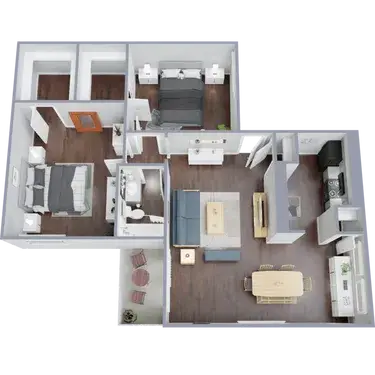 The Muse Apartments FloorPlan 015