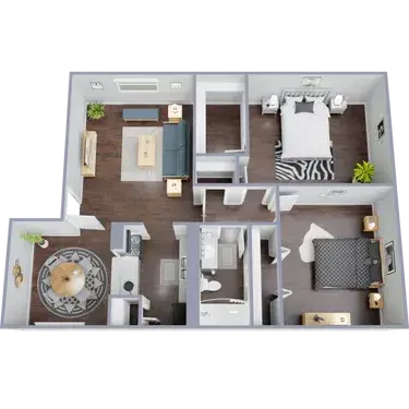 The Muse Apartments FloorPlan 016