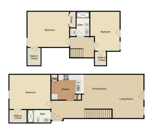 The Palms Apartments FloorPlan 2