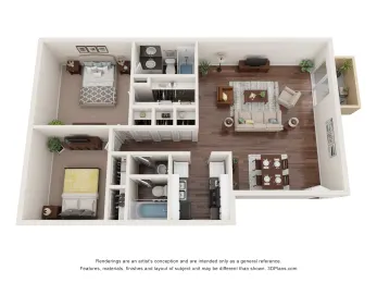 The Park at Amalfi Floorplan 3