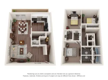 The Park at Amalfi Floorplan 5