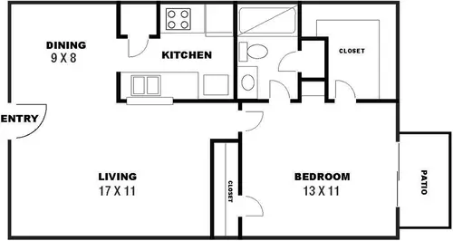 The Park at Sorrento FloorPlan 1