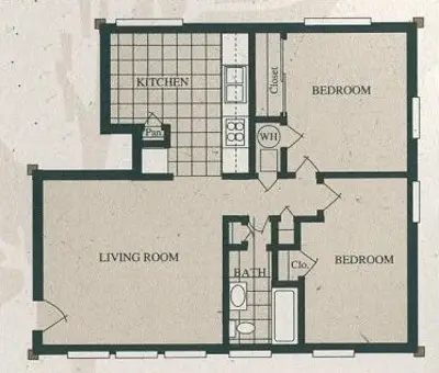 The Parks at Wynnewood FloorPlan 03