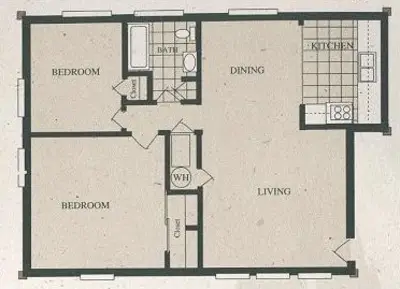 The Parks at Wynnewood FloorPlan 04