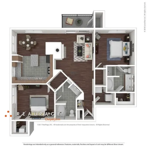 The Pearl On Frankford Floorplan 6