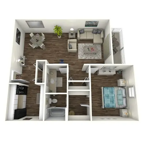 The Pearl at Midtown FloorPlan 2