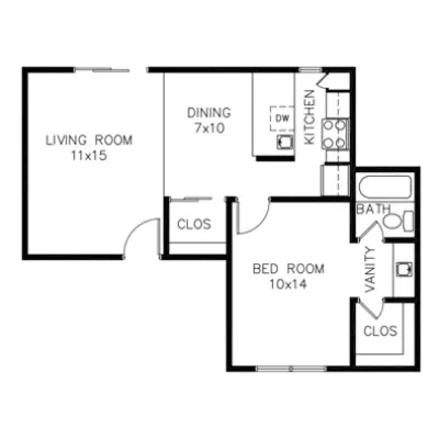 The Prescott Dallas FloorPlan 4