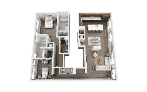 The Statler Residences FloorPlan 008