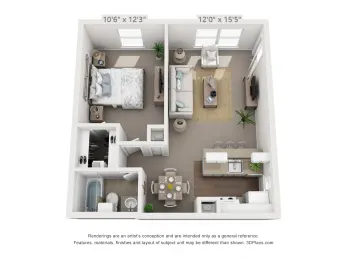 The Summit at Midtown Floorplan 2