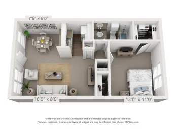 The Summit at Midtown Floorplan 3