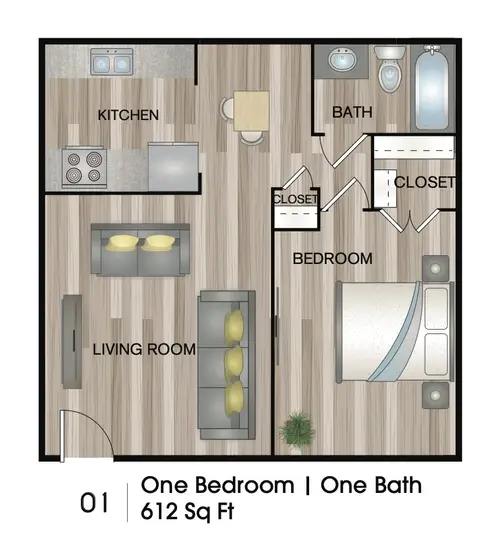 The Sutton on Park Lane FloorPlan 01