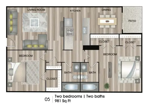 The Sutton on Park Lane FloorPlan 05