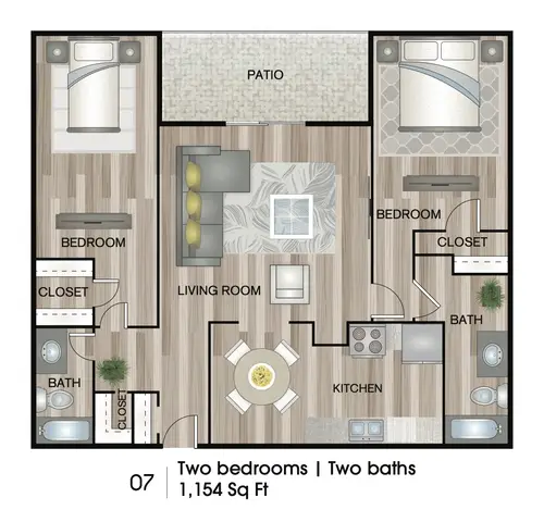 The Sutton on Park Lane FloorPlan 07