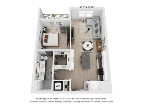 The Trinity Apartments FloorPlan 12