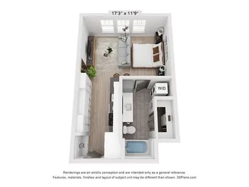 The Trinity Apartments FloorPlan 2