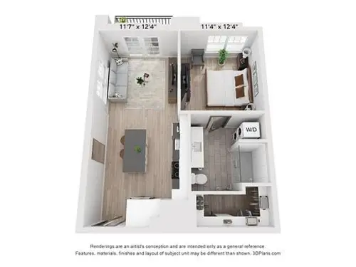 The Trinity Apartments FloorPlan 6