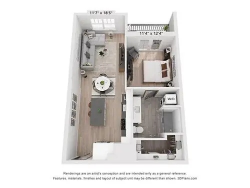 The Trinity Apartments FloorPlan 7