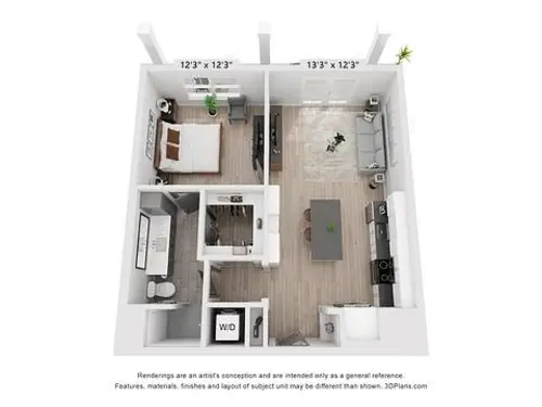 The Trinity Apartments FloorPlan 9