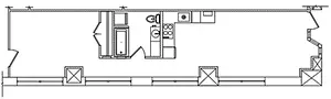 The USNB Apartments FloorPlan 1