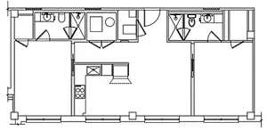 The USNB Apartments FloorPlan 10