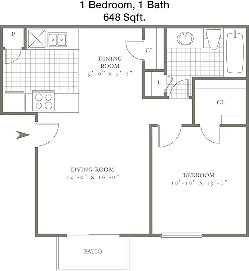 The Village Bend FloorPlan 4