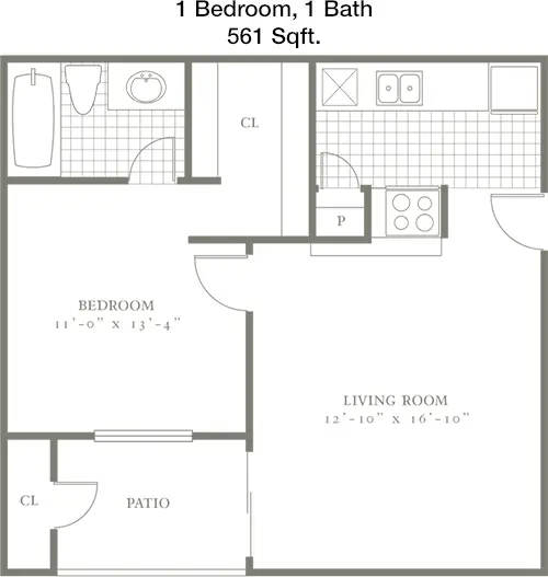 The Village Chase FloorPlan 1