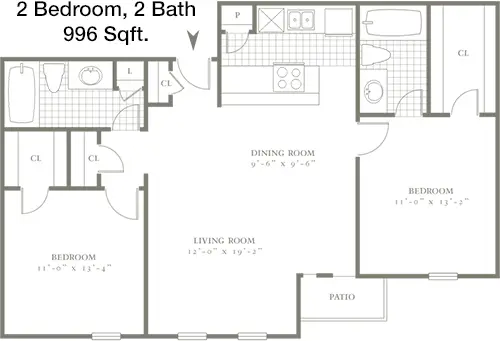 The Village Chase FloorPlan 7