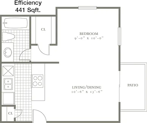 The Village Corners East FloorPlan 2