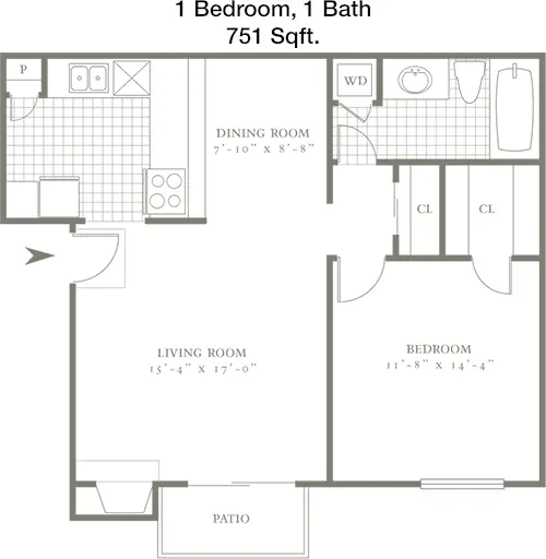 The Village Green II FloorPlan 3