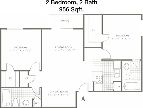 The Village Green II FloorPlan 6