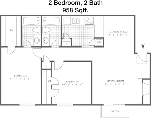 The Village Green II FloorPlan 7