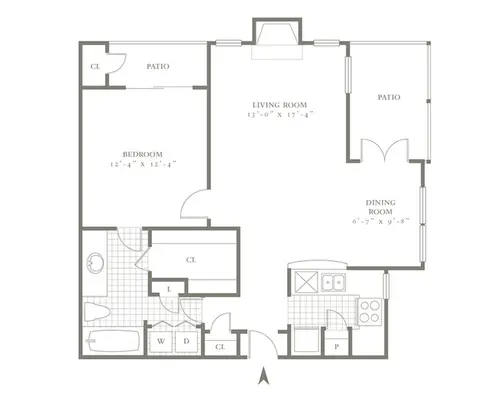 The Village Northbridge FloorPlan 002