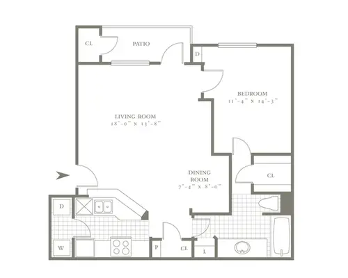 The Village Northbridge FloorPlan 005