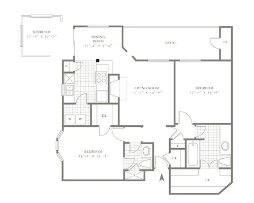 The Village Northbridge FloorPlan 012