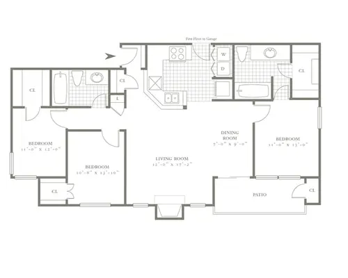 The Village Northbridge FloorPlan 016