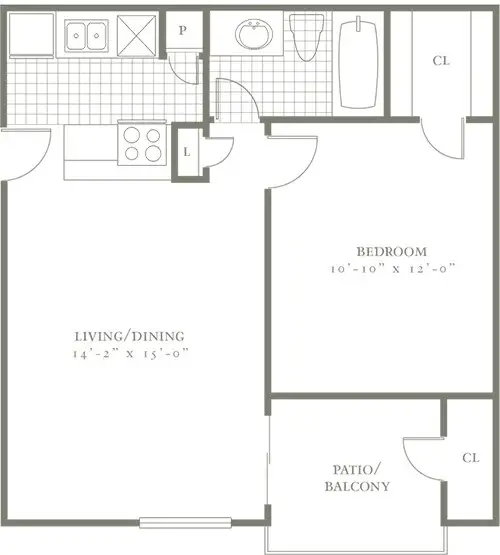 The Village Park FloorPlan 1