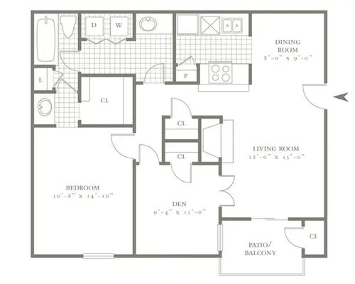 The Village Park FloorPlan 4