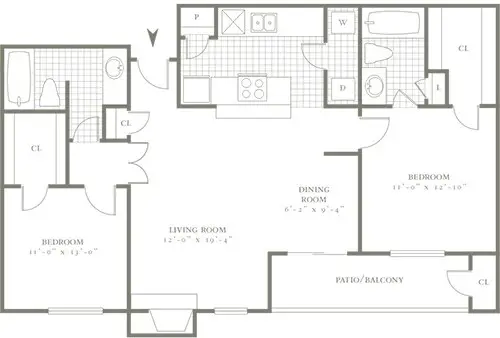 The Village Park FloorPlan 6