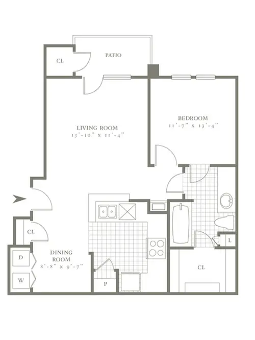 The Village Westside FloorPlan 02