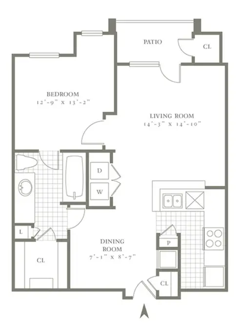 The Village Westside FloorPlan 03