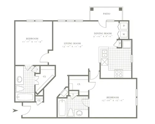 The Village Westside FloorPlan 05